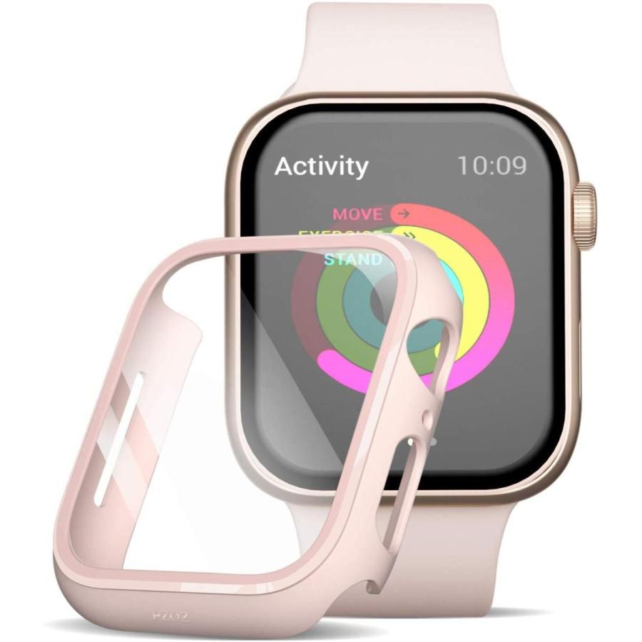 Apple Watch 6/5/4 44mm フィルム ガラス 素材 超薄型 ガラスフィルム