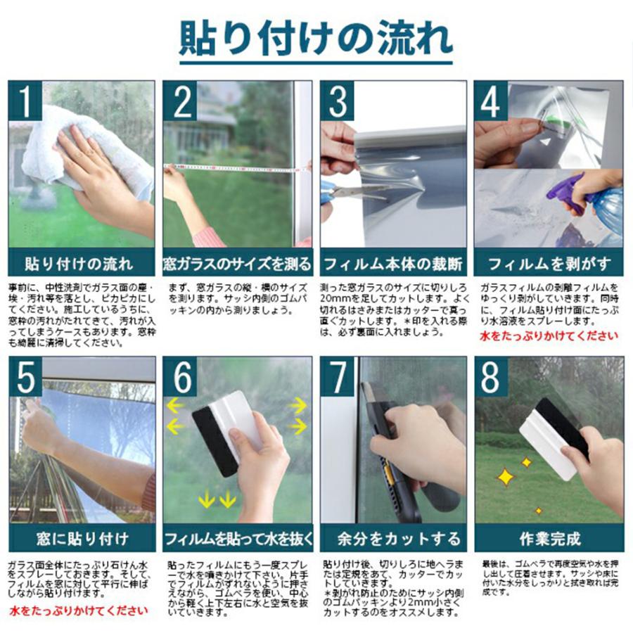 窓ガラスフィルムガラス 台風対策 暴風対策 破片飛散防止 窓断熱シート