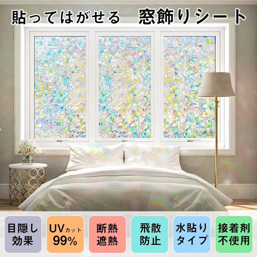 窓ガラス目隠しフィルム 曇りガラスシート uvカット 遮光シート 遮光