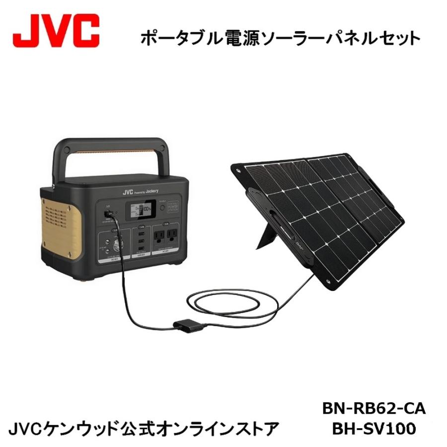 JVCケンウッド JVC ポータブル電源 セット ソーラーパネル BN JVCケンウッド JVC ポータブル電源 セット ソーラーパネル BN