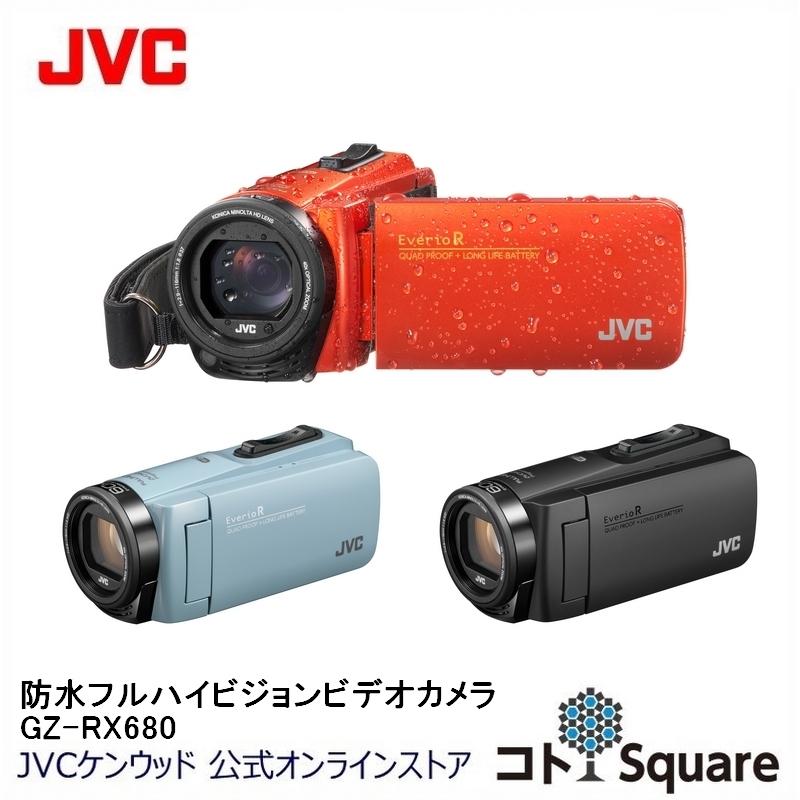 通販 人気】 Victor・JVC 交換無料！ JVC ビデオカメラ GZ-RX670-B