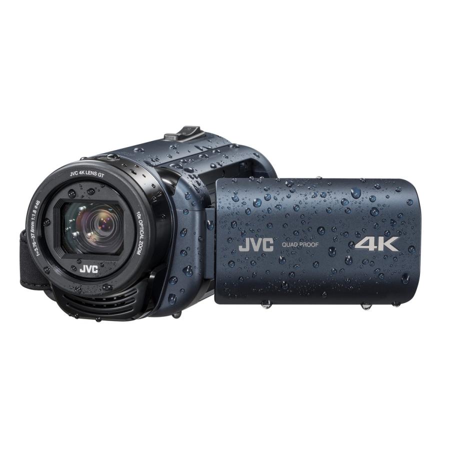 JVC JVCケンウッド ビデオカメラ Everio GZ-RY980-A 4K 防水 長時間 アウトレット JVCケンウッド公式 コト
