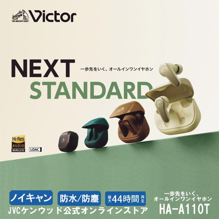 Victor（ビクター） ノイズキャンセリング 完全ワイヤレス イヤホン HA