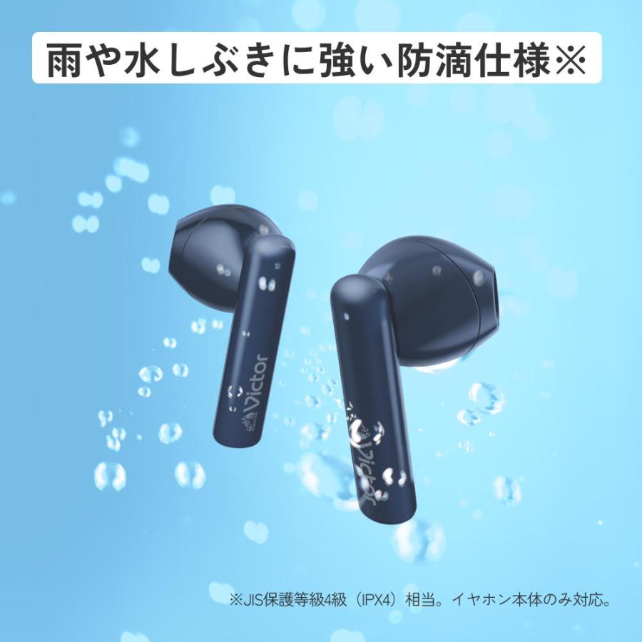 JVC Victor 開放型 ワイヤレス イヤホン HA-A4T 本体質量約4g 小型