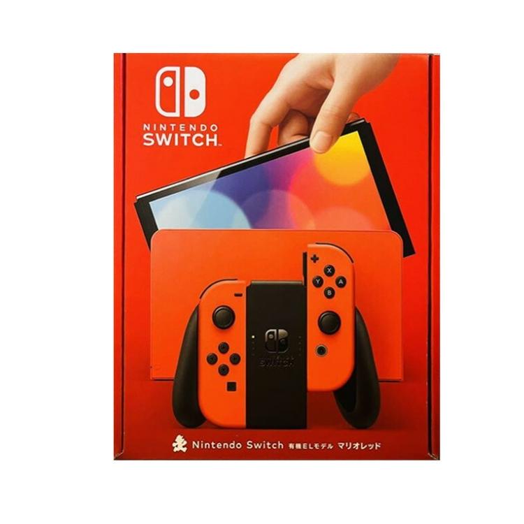 任天堂 Nintendo Switch (有機ELモデル) マリオレッド : 4902370551495 