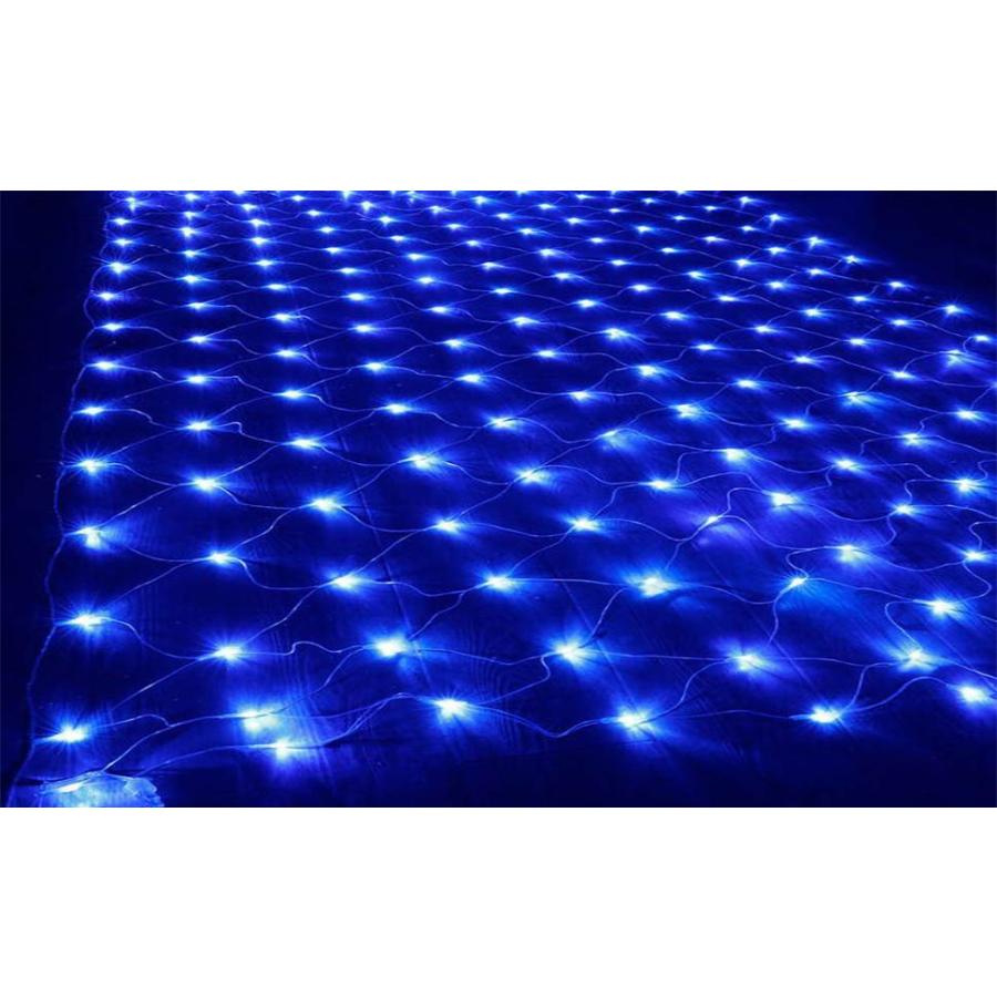 ネットライト 2M×3M たっぷり 360球 3本まで連結可能 イルミネーションライト クリスマスライト 防雨 屋外使用可能 網 パーティー  屋外 イベント ライト LED |  | 14