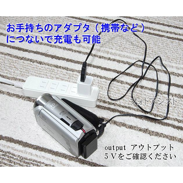 Canon製品対応 iVIS用USB電源ケーブル CA-110対応商品に適合 Canon製品対応 iVIS用USB電源ケーブル CA-110対応商品に適合