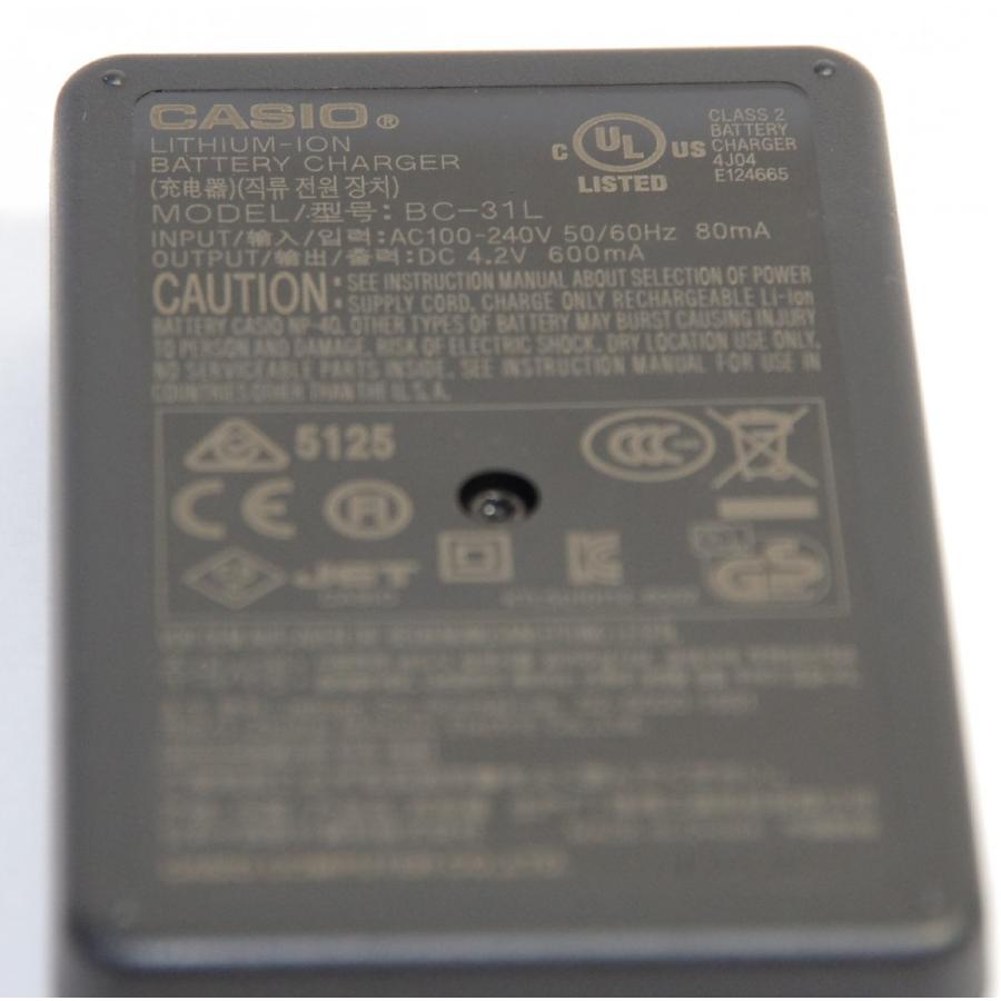 EXILIM CASIO カシオ デジタルカメラ EXILIM用充電器 BC-31L NP