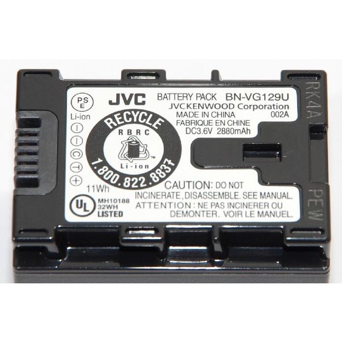 JVC BN-VG129 バッテリー 2880mAh 4個セット 充電式