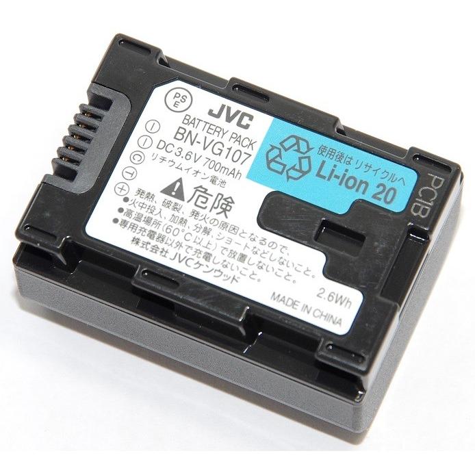 Victor（ビクター） JVCKENWOOD JVC 国内向け純正品 BN-VG107 リチウム