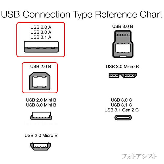 KORG/コルグ対応  USB2.0ケーブル A-Bタイプ 3.0m  Part.1　電子ピアノ接続などに 送料無料【メール便の場合】｜kou511125｜04