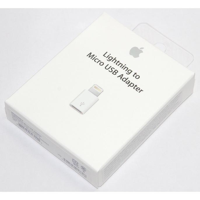 アップル純正 Apple Lightning - Micro USBアダプタ MD820AM/A 国内純正品 :MD820AMA:フォトアシスト ヤフーショップ - 通販 - Yahoo!ショッピング