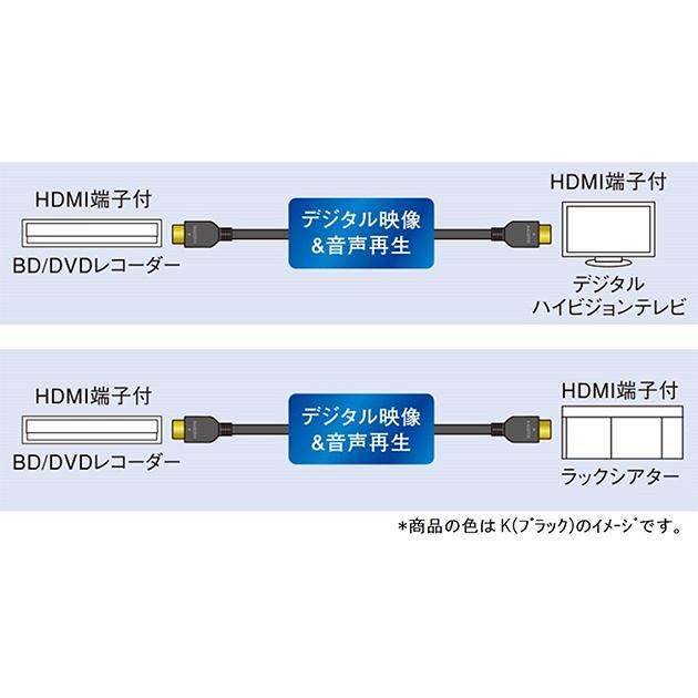 Panasonic（パナソニック） HDMIケーブル ブラック 5m RP-CHE50-K あす