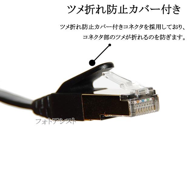 【互換品】SONY/ソニー対応 LANケーブル　カテゴリ7準拠 15ｍ  平型フラットタイプ STPシールド  RJ45  より線  Part.1　送料無料【メール便の場合】｜kou511125｜19