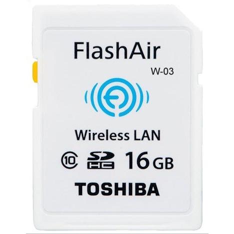 東芝 TOSHIBA  無線LAN搭載 FlashAir III Wi-Fi SDHCカード 16GB 海外パッケージ版　Class10 日本製　送料無料【メール便の場合】　｜kou511125｜02