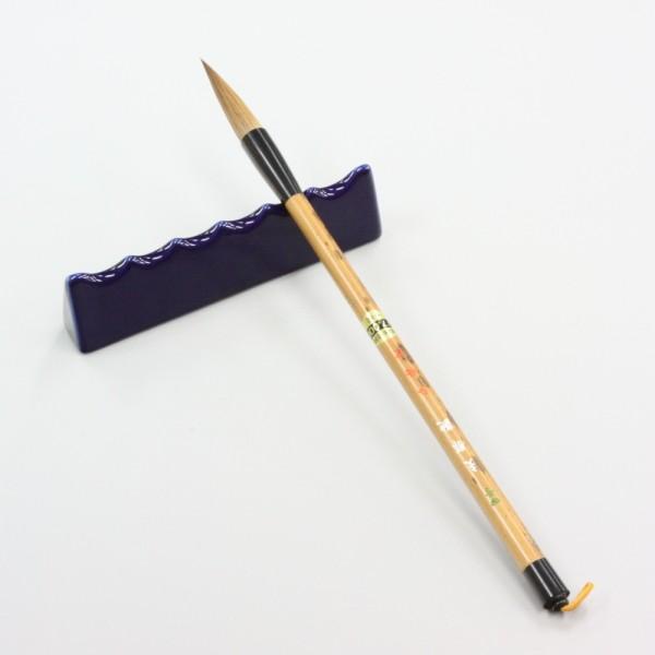 筆置き 七つ山 ルリ 美濃焼 : 書道用品 筆舗 弘梅堂 - 通販 - Yahoo