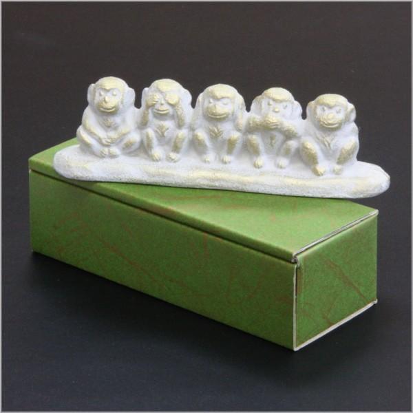 書道文鎮 干支文鎮 ペーパーウエイト 申 猿 さる 370g : 書道用品 筆舗