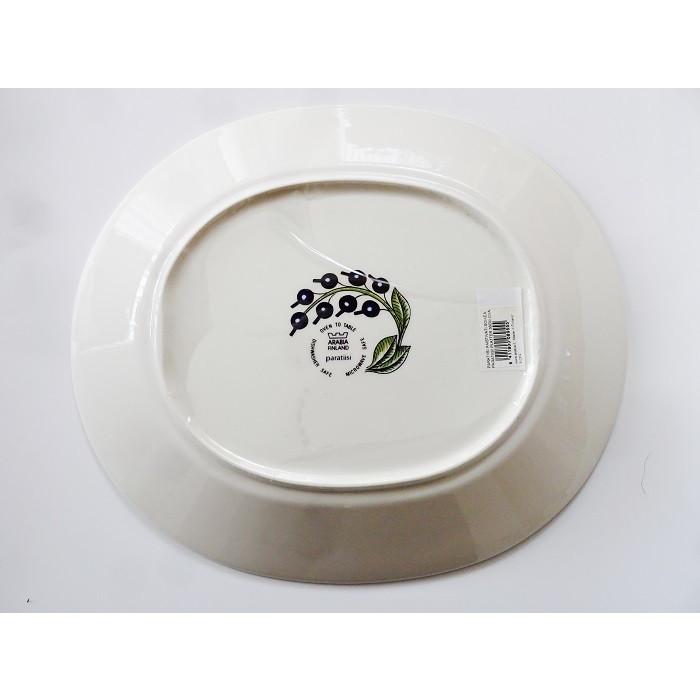 アラビア ブラックパラティッシ オーバルサービングプラター 36【美品