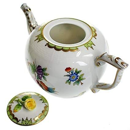 ヘレンド ビクトリア ティーポット800cc(摘みチョウ) VBO-0606-0-17