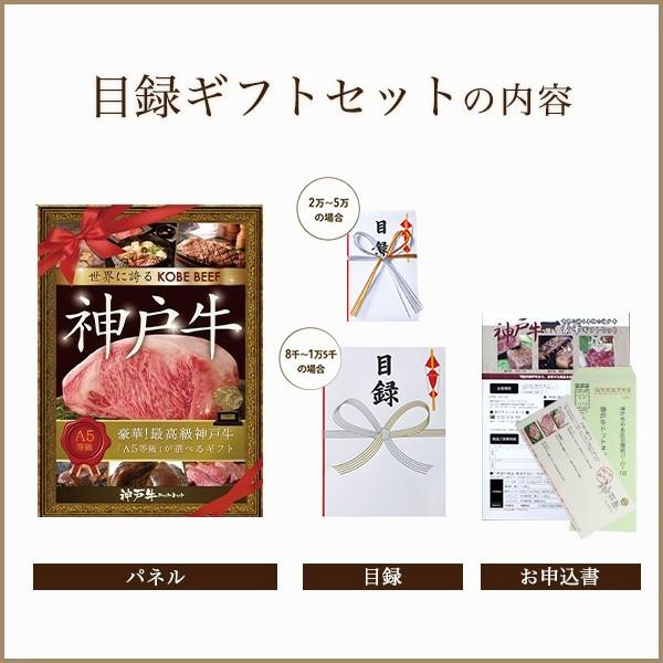 【送料無料】大パネル付！2次会・コンペに！神戸牛目録ギフトセット 3万円コース×3セット【結婚式 二次会 景品 賞品】 | 神戸ビーフ | 02
