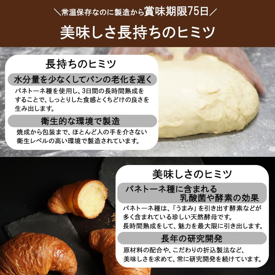 低糖質パン クロワッサン 日持ちする ロングライフ パン 24個入り KOUBO 公式 糖質オフ ダイエット｜koubo-pan｜05