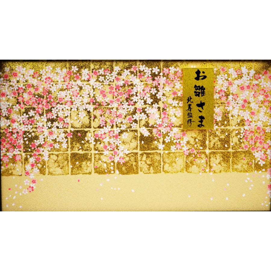 【ひな人形】親王ケース飾り 『北寿』193-KT-238 紗季　※アクリルケースなので軽くて安心！　※オルゴール・モーセン付き_5