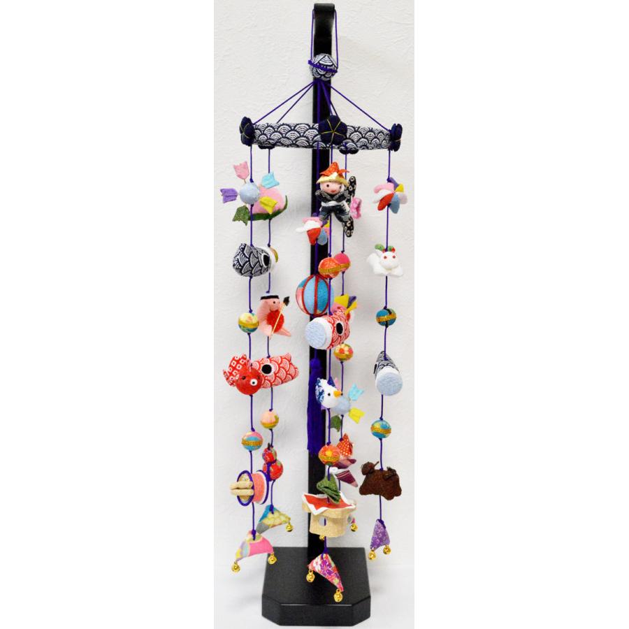 鯉のぼり 吊るし飾り【北寿】5-C01 つるし飾り ※ちりめん製 : 人形工房