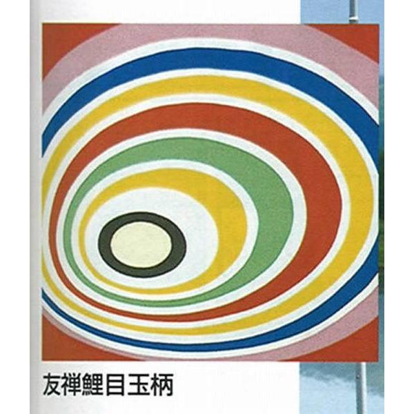 こいのぼり 庭園用 徳永 【2019年新作】 鯉幟 セット各種（ポール別売） 友禅鯉セット4m8点セット 「友禅鯉」の画像