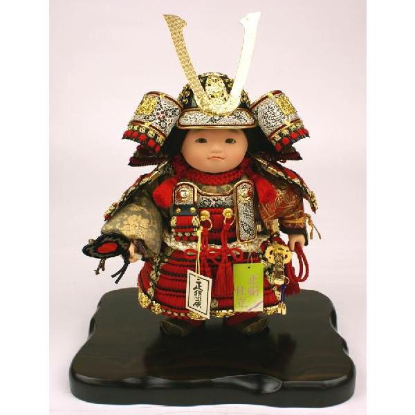 五月人形 大将逸品11号 端午の節句 子どもの日 ガラスケース入り