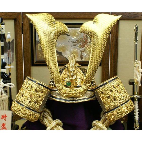 五月人形 鎧 着用 収納飾り 兜収納飾り 鎧兜 兜飾り 一徳作 25号 健春