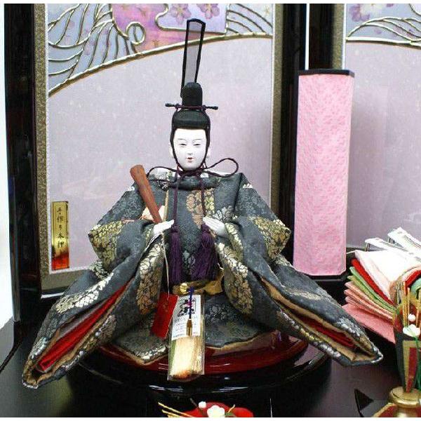 雛人形 ひな人形 親王飾り 人形工房天祥オリジナル 「高級帯地仕立て