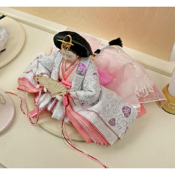 雛人形 ひな人形 親王飾り 限定 おしゃれ雛人形 衣装着十二単 （ハート