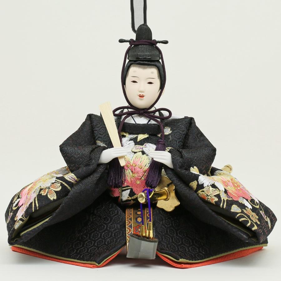 雛人形 コンパクト ひな人形 人気 雛 久月 三段飾り 人形の久月 刺繍雛
