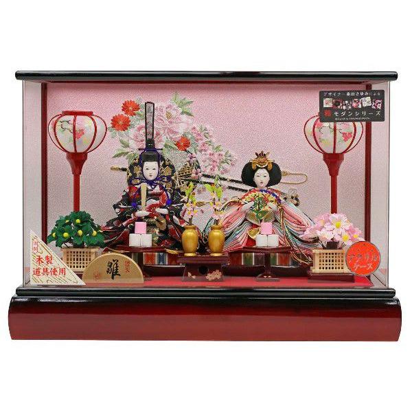 ひな人形 雛人形 2019年 名入れ木札 ケース 新作 親王飾り 十二単雛