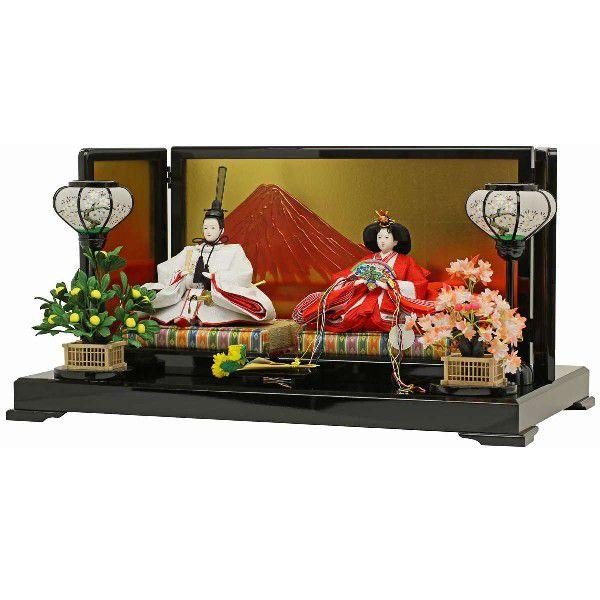 雛人形 ひな人形 2019年 新作 久月 人形の久月 親王飾り 平飾り 重陽の