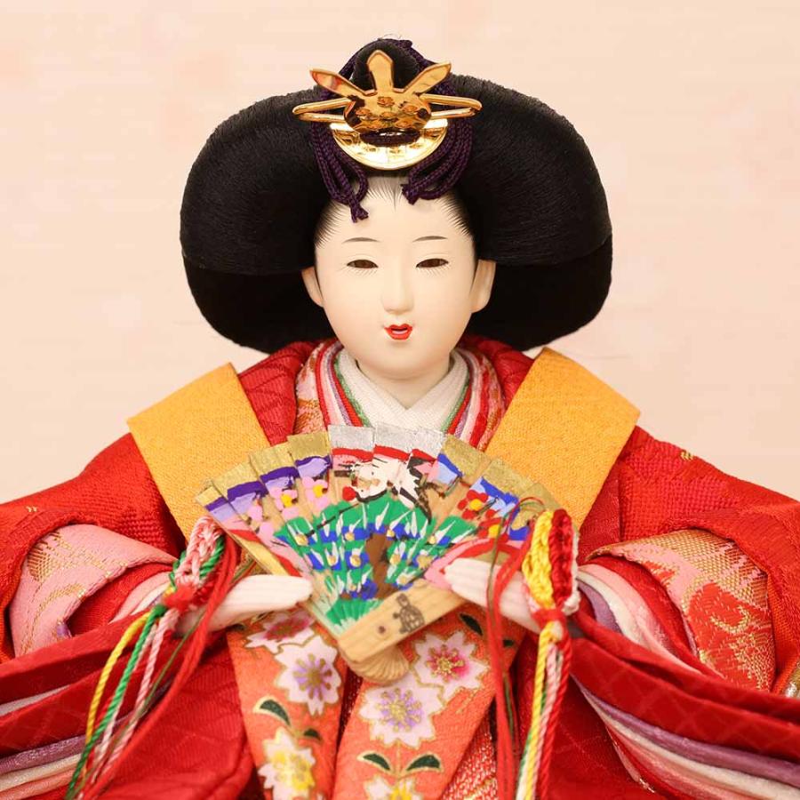 雛人形 親王飾り 平飾り A 扇 ひな人形 ひな祭り 雛祭り 雛飾り ひな飾り 雛人形 ひな人形 親王飾り 平飾り 2019年 新作 久月 人形の久月