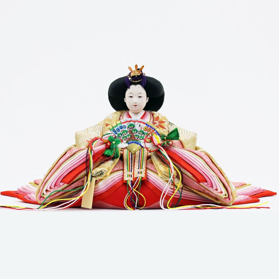 雛人形 ひな人形 親王飾り 2019年 新作 吉徳 小十番親王飾り 花みかど