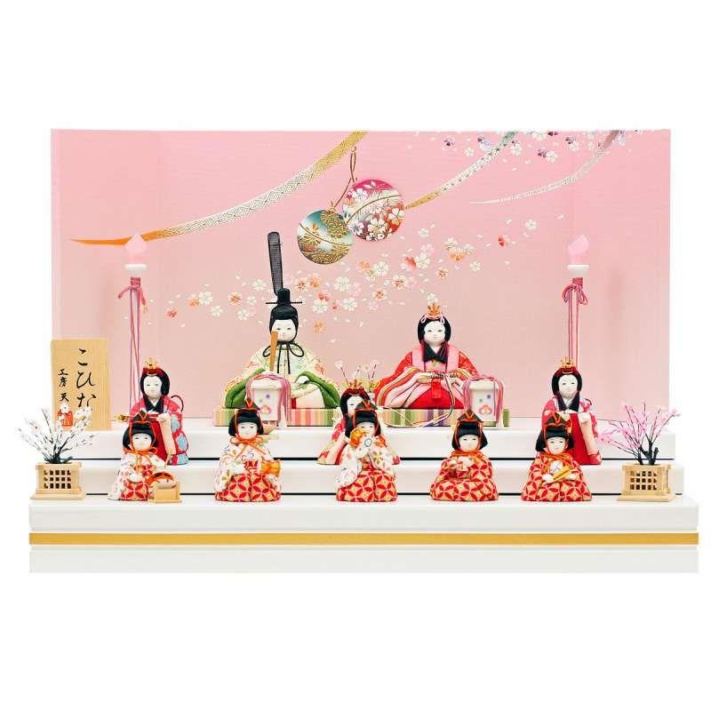 雛人形 ひな人形 木目込み 木目込 送料無料 19年 新作 雛 三段飾り 平飾り 十人揃 10人飾り ひな祭り 雛祭り 雛段飾り こひな 鈴音 人形工房天祥オリジナル 15kh09h2 K4g02 人形広場 雛人形 五月人形専門店 通販 Yahoo ショッピング