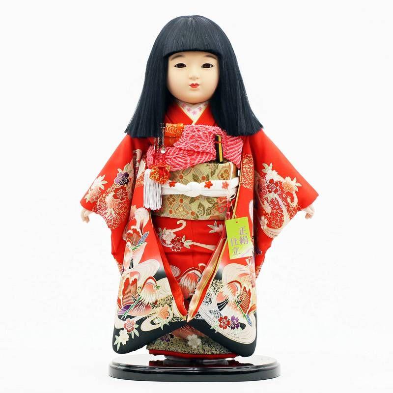 雛人形 市松人形 人形工房天祥 限定オリジナル 公司作 「お出迎え人形 市松人形13号」｜koubou-tensho｜02