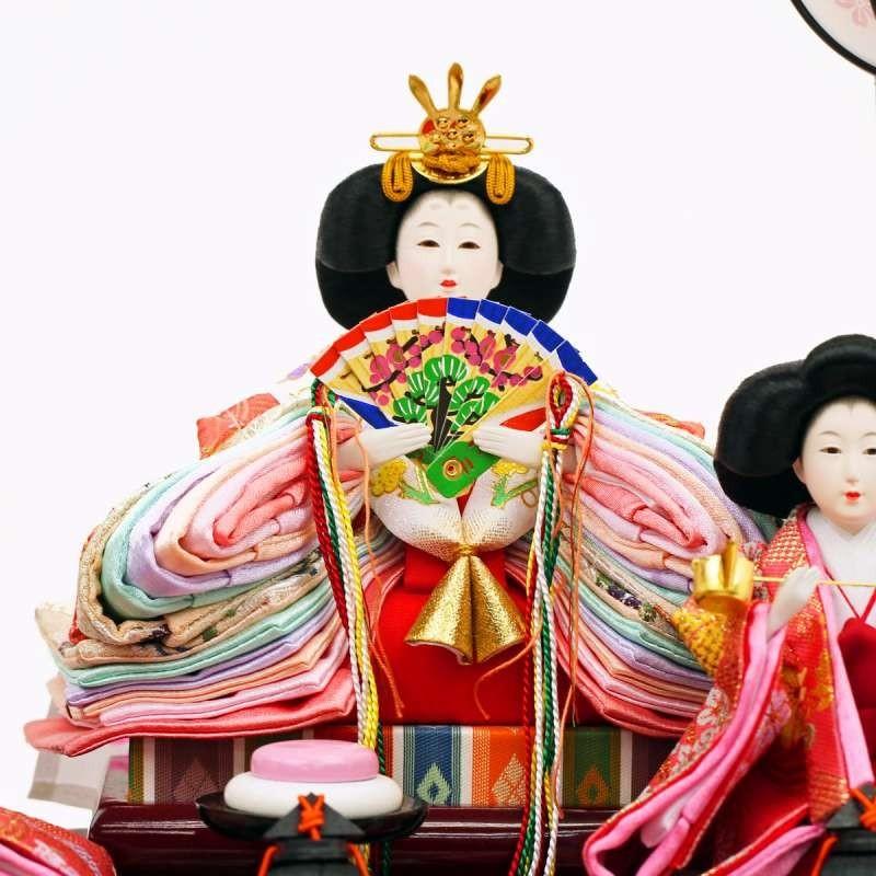 久月 人形の久月 ひな人形 雛人形 2019年 名入れ木札 ケース 送料無料