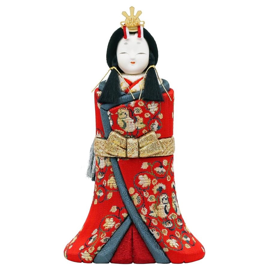 一秀作 祝雛シリーズ 神雛（正絹） 立雛 親王飾り（二人飾り） : 人形