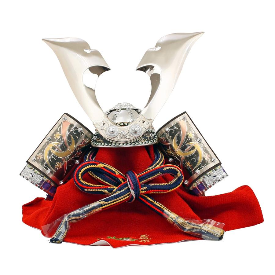 五月人形 上原玉鳳作 コンパクト ミニ 収納飾り 兜収納飾り 兜 兜飾り