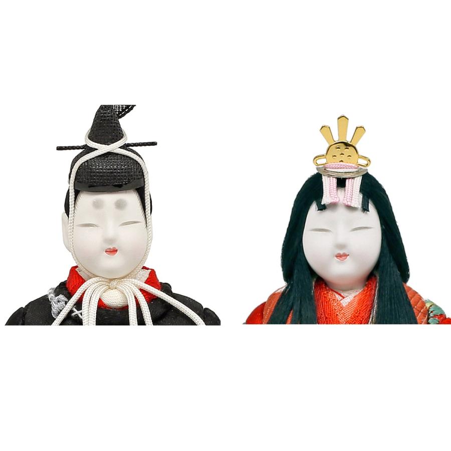 伝統的工芸品 古今立雛シリーズ 立雛 親王飾り（神雛） 東宮立雛セット