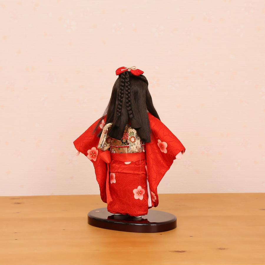 市松人形 齊藤公司作 愛ちゃんD 6号 金彩友禅 6b-40a-aid 雛人形