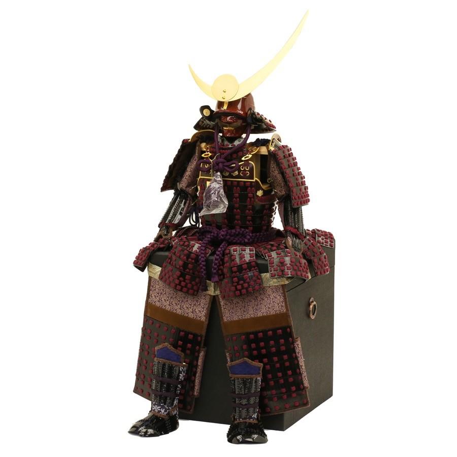 国産上杉謙信(前太刀付き)五月人形 武士の鎧と刀のセット 国産上杉謙信(前太刀付き)五月人形 武士の鎧と刀のセット