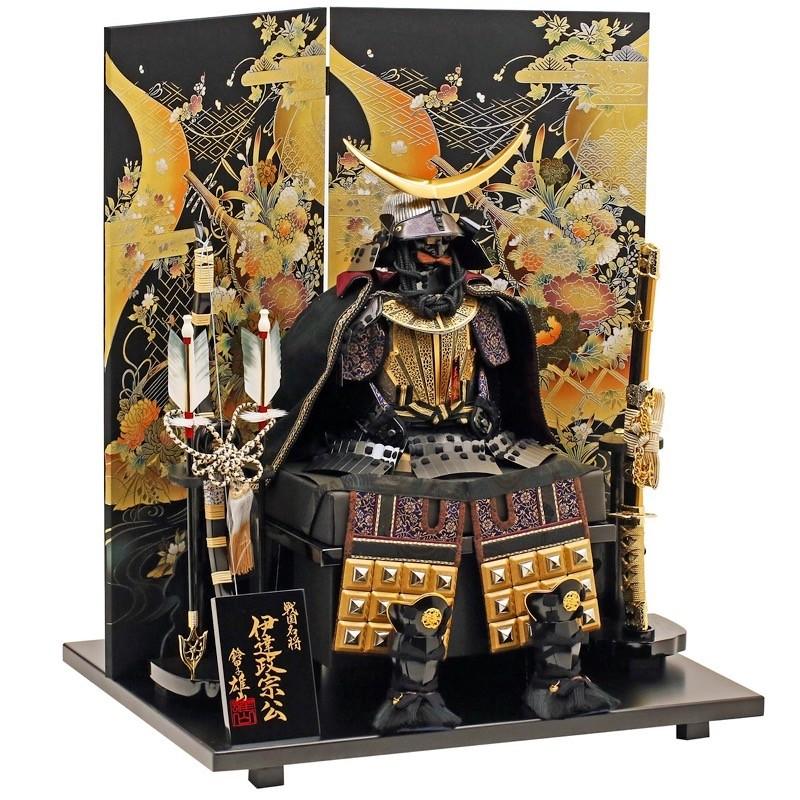 五月人形 鎧 鎧飾り 武将鎧 戦国武将 伊達政宗公之鎧 鈴木甲子雄山作