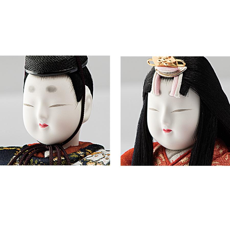 雛人形 収納飾り 親王飾り 木目込雛人形 真多呂作 古今立雛シリーズ