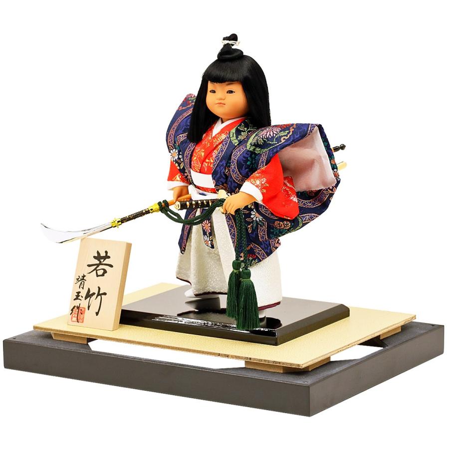 五月人形 ケース飾り ケース入り 浮世人形 武者人形 子供大将 お祝い