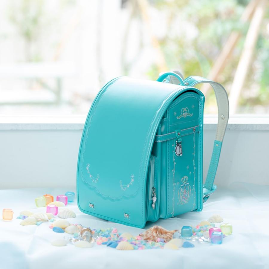 新品未使用★ランドセル 女の子 かわいい 水色 ブルー クラリーノ 軽量 ② 新品未使用☆ランドセル 女の子 かわいい 水色 ブルー