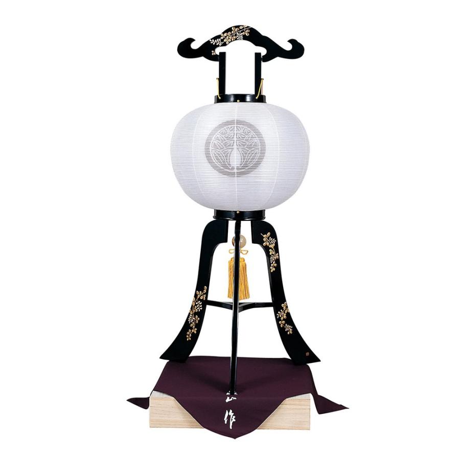 盆提灯 家紋用提灯 家紋用行灯 本蒔絵 本金萩高盛蒔絵 12号 40W 絹二重 無地 天然木 桐箱 ふくさ付 モダン 盆提灯 お盆用品 家紋入り 新盆 初盆 お盆飾り 提灯
